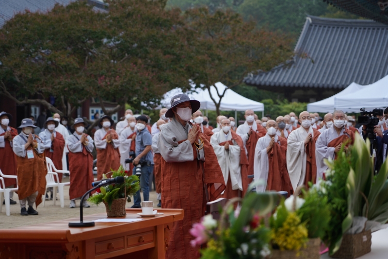 송광사 입재식(2)